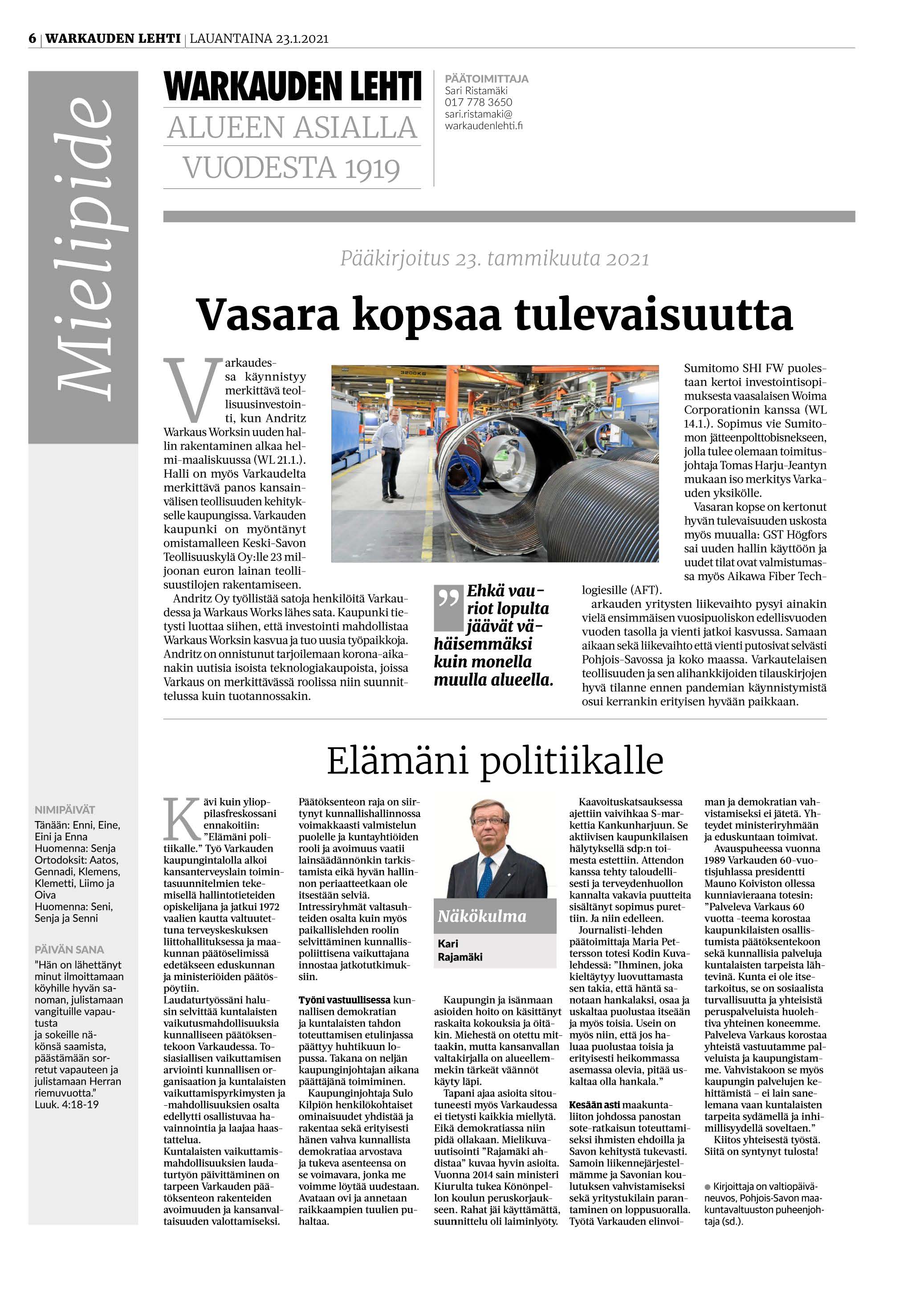 AFT Service Center in Varkaus