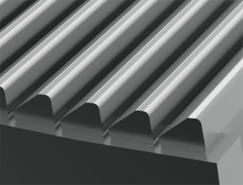 Profile and perforation