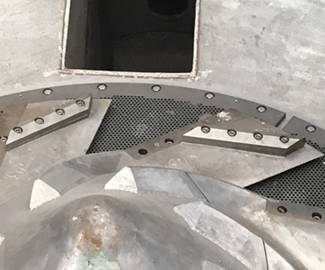 Pulping rotor